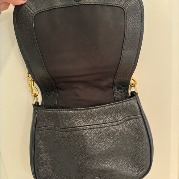 Marc Jacobs Black Crossbody Bag with Gold Accents - Picture 2 of 4